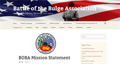 Desktop Screenshot of battleofthebulge.org